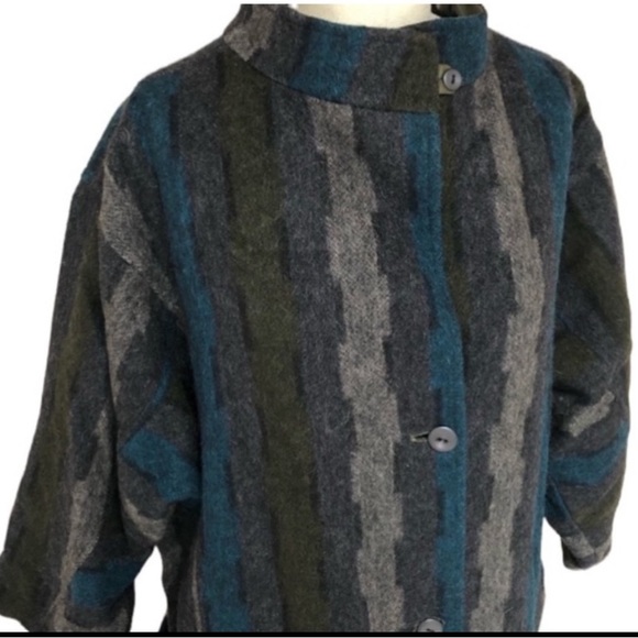 Claude Harvey Reversible Trench Winter Coat - Picture 7 of 14